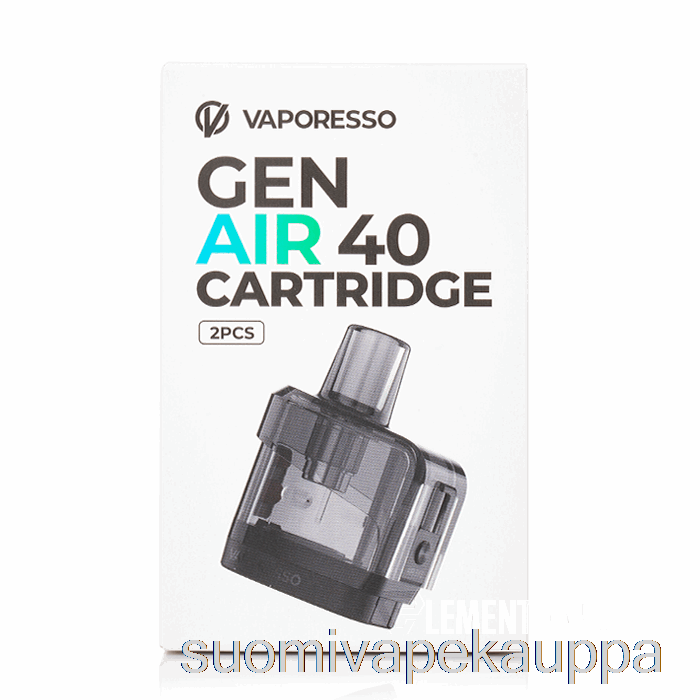 Vape Netistä Vaporesso Gen Air 40 Vaihtopalaa 4,5 Ml Gen Air 40 Paloa